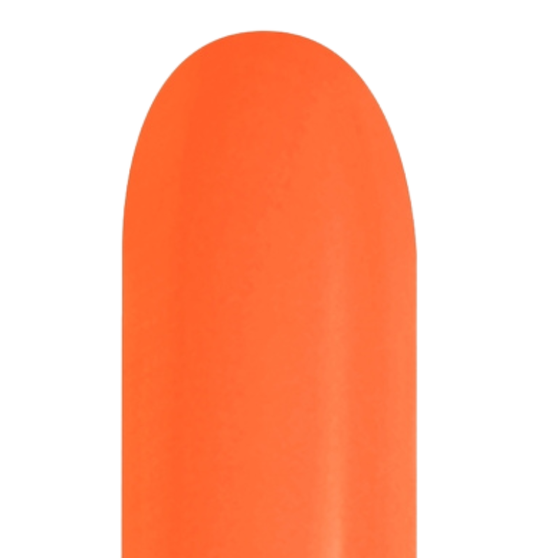 360s Sempertex Fashion Orange Twisting - Entertainer Latex Balloons | 50 Count