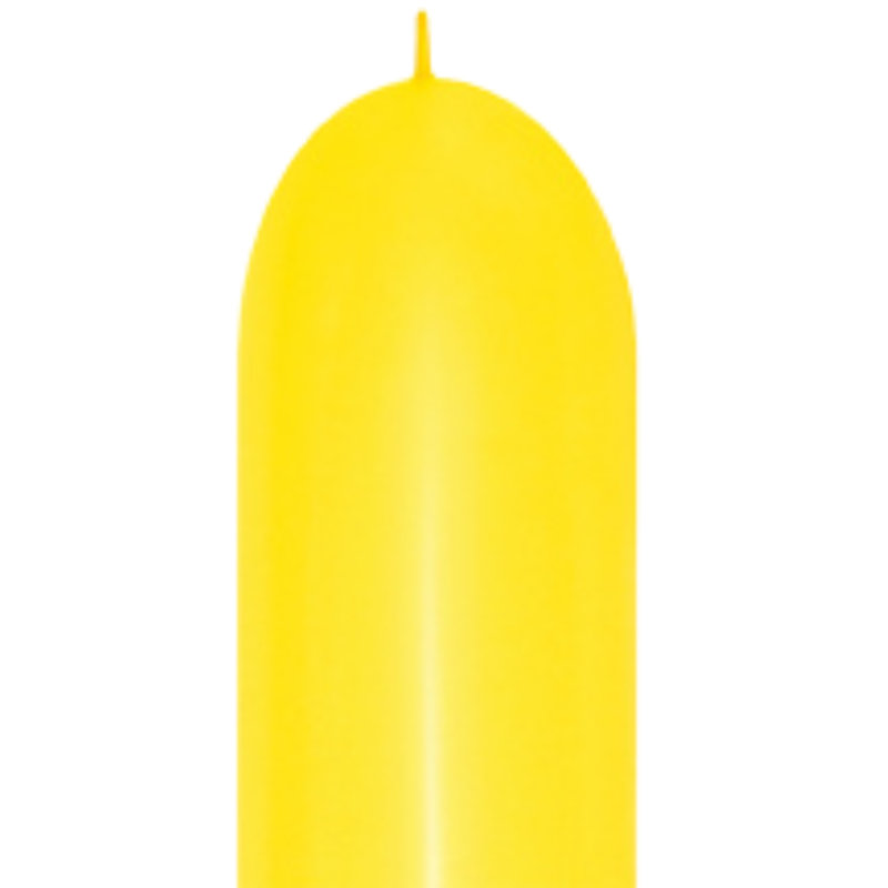660s Link-O-Loon Sempertex Fashion Yellow Twisting - Entertainer Latex Balloons | 50 Count