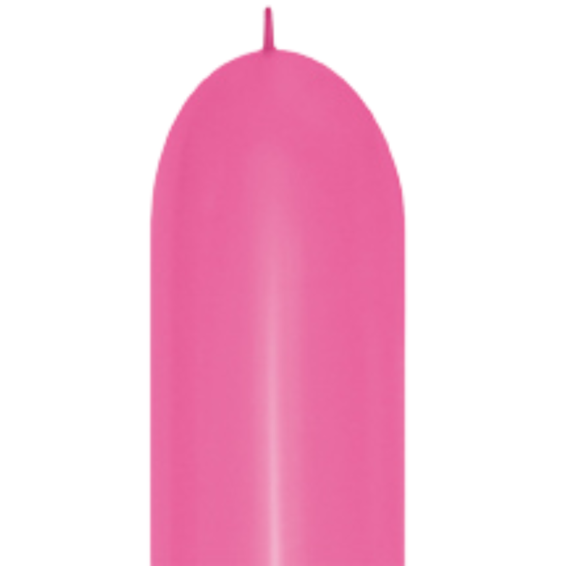 660s Link-O-Loon Sempertex Deluxe Fuchsia Twisting - Entertainer Latex Balloons | 50 Count