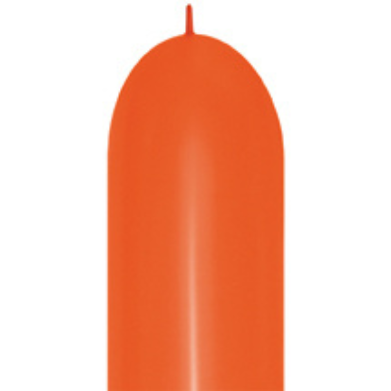 660s Link-O-Loon Sempertex Fashion Orange Twisting - Entertainer Latex Balloons | 50 Count