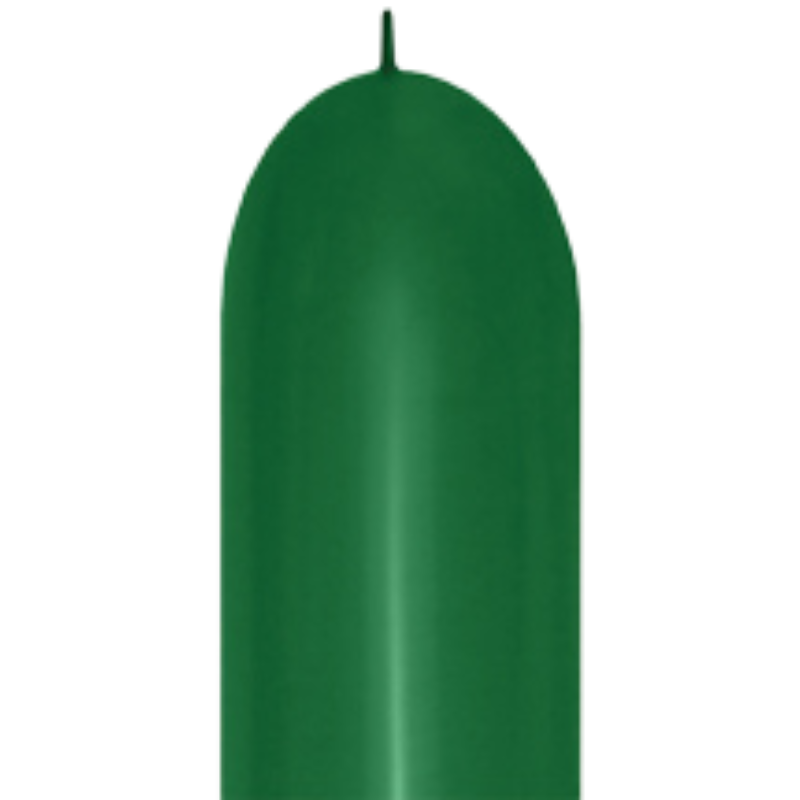 660s Link-O-Loon Sempertex Fashion Forest Green Twisting - Entertainer Latex Balloons | 50 Count