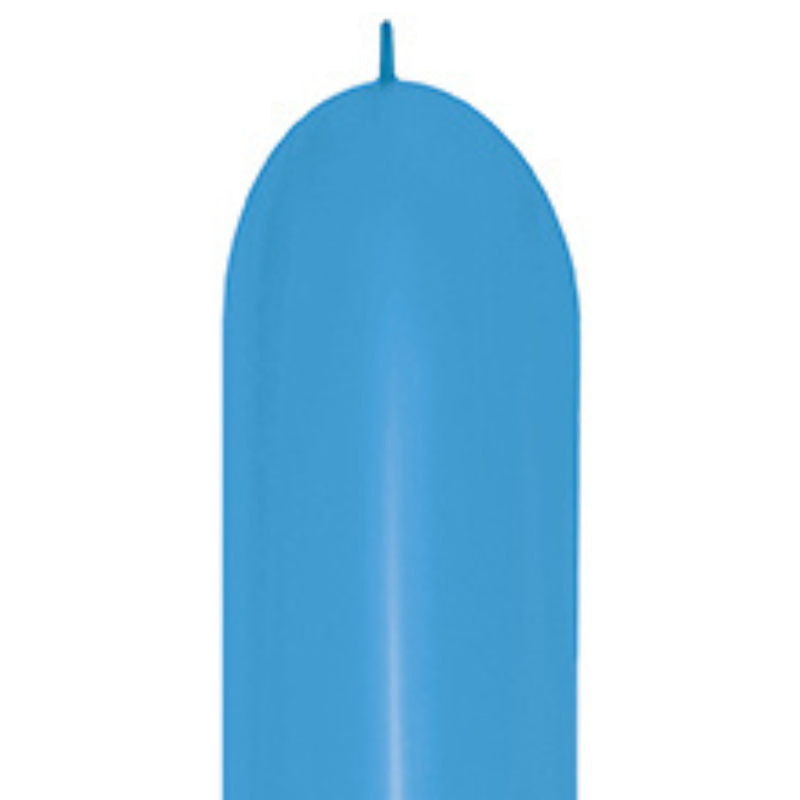 660s Link-O-Loon Sempertex Neon Blue Twisting - Entertainer Latex Balloons | 50 Count