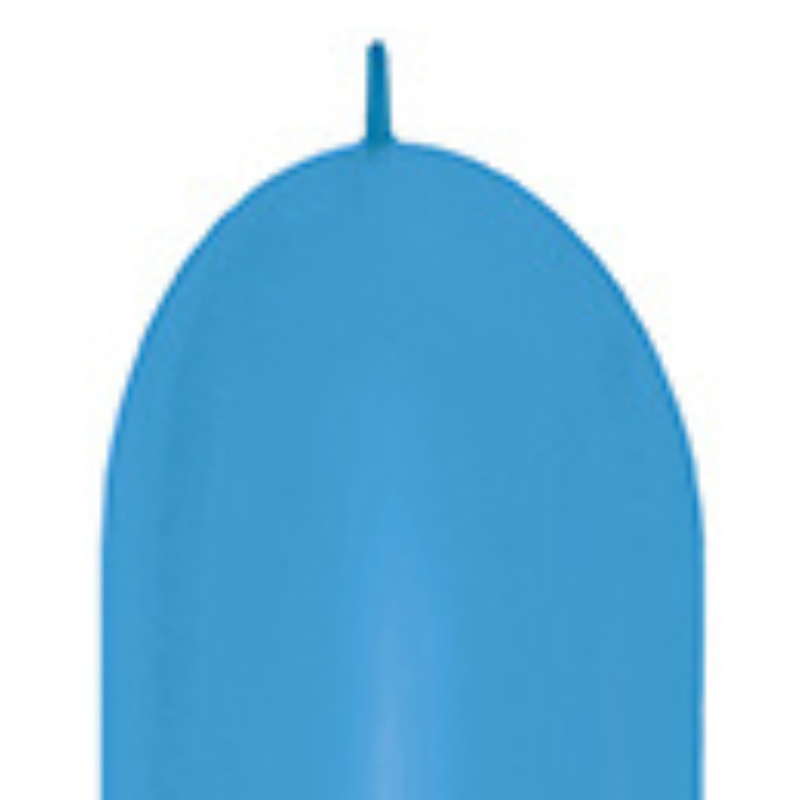 660s Link-O-Loon Sempertex Neon Blue Twisting - Entertainer Latex Balloons (WSL) | 50 Count