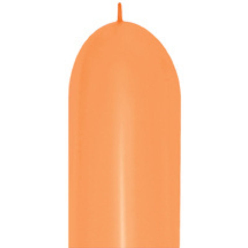 660s Link-O-Loon Sempertex Neon Orange Twisting - Entertainer Latex Balloons | 50 Count