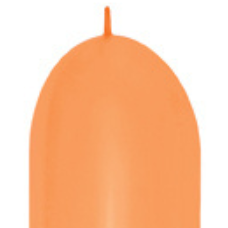 660s Link-O-Loon Sempertex Neon Orange Twisting - Entertainer Latex Balloons | 50 Count