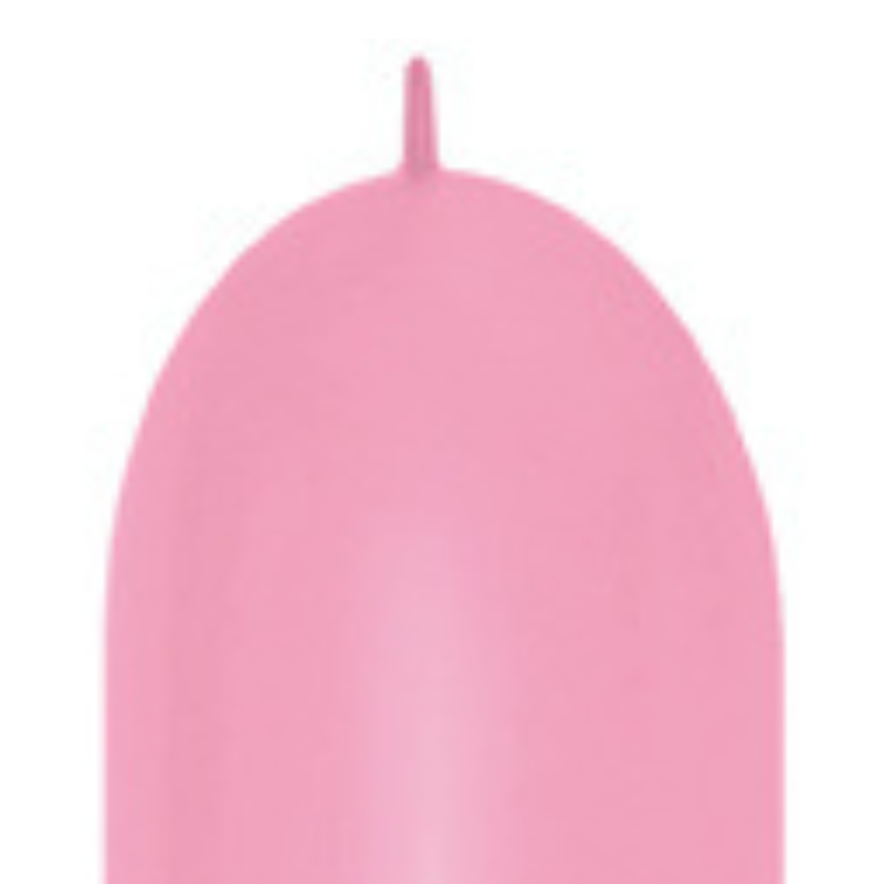 660s Link-O-Loon Sempertex Fashion Bubble Gum Pink Twisting - Entertainer Latex Balloons | 50 Count