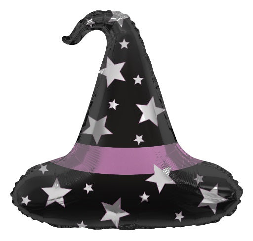 28" Etc. Get Your Witch Hat On Halloween Foil Balloon (P14)