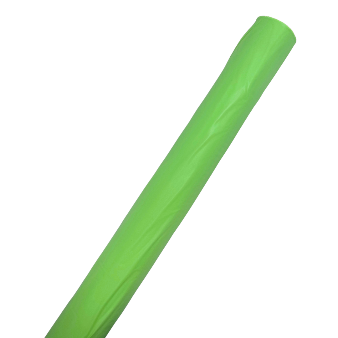 40" Apple Green Solid Plastic Table Rolls - 40 Inches Wide x 100 Feet Long | 1 Roll