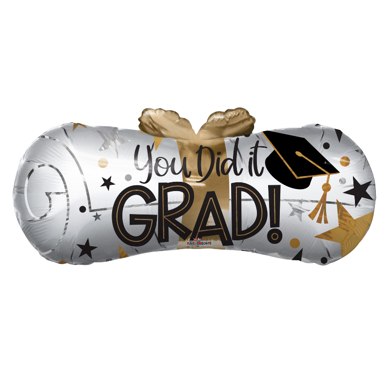 18" You Did It Grad Diploma (P28) | Buy 5 Or More Save 20%
