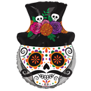 20" Catrin Sugar Skull Foil Balloon (P18)