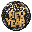 9" New Year Letters Matte Foil Balloon (P30) | Buy 5 Or More Save 20%