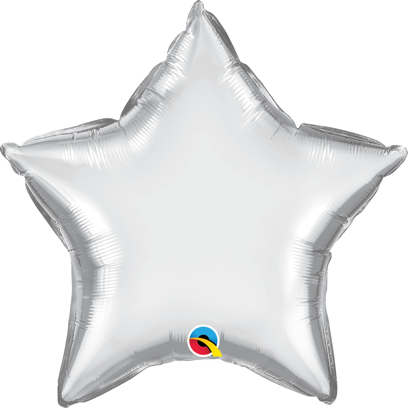 4" Qualatex Star Airfill Foil Balloon | 1 Count - Must Be Heat Sealed