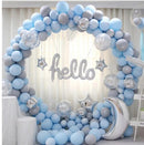 Round Aluminum Portable- Reusable Balloon Frame with Base