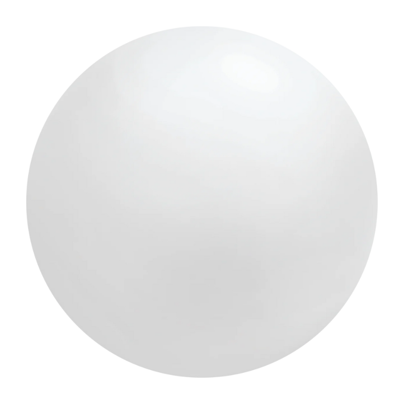 66" Pioneer White Giant Cloudbuster™ Chloroprene Balloons - 5.5 Feet | 1 Count