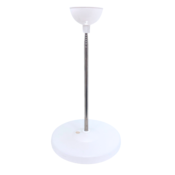 Base de Ballon Télescopique Arc-en-Ciel Argenté Pro - Colonne Réglable - Kit de Centre de Table | 1 Unité