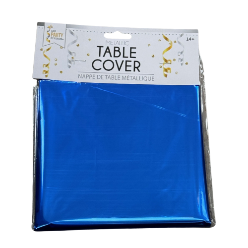 54" Metallic Rectangular Table Covers - 54" x 108" | 1 Count