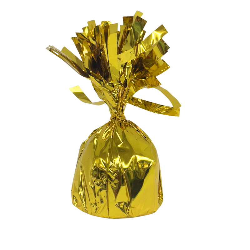 6 oz Gold Foil Balloon Weight | 1 count