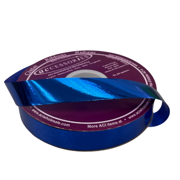 Cinta con acabado metalizado