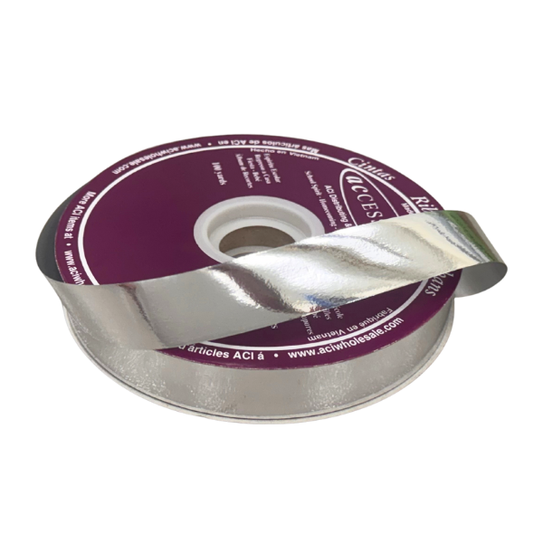 Cinta con acabado metalizado
