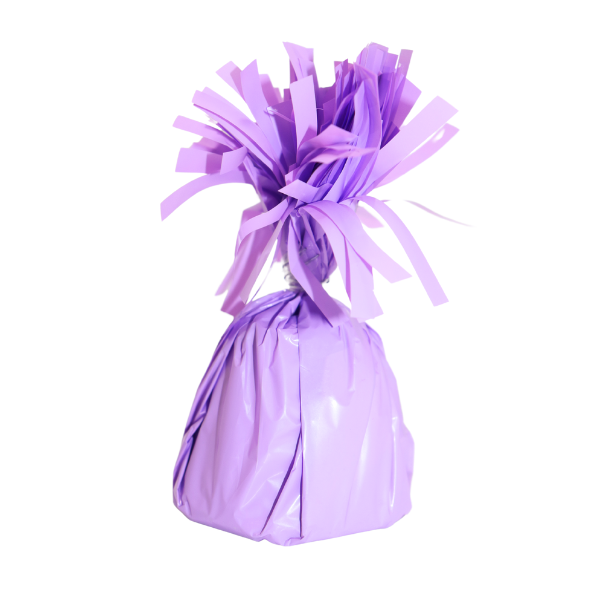 6 Oz Pastel Matte Lavender Foil Balloon Weight | 1 Count