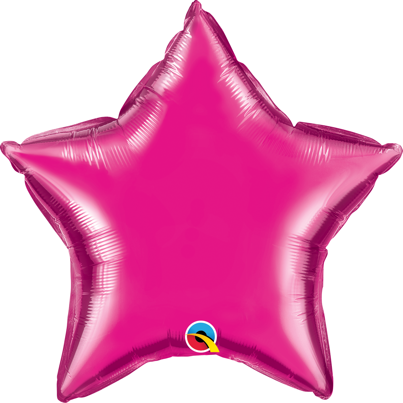 4" Qualatex Star Airfill Foil Balloon | 1 Count - Must Be Heat Sealed