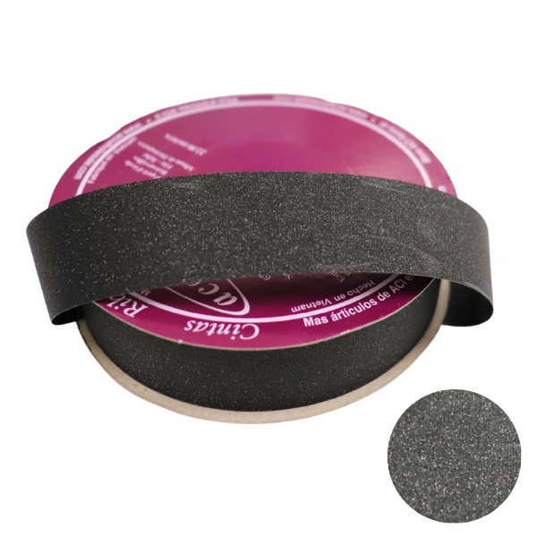 #5 ACI Black Diamond Glitter Ribbon - 7/8" Wide, 25 Yards Long | 1 Spool