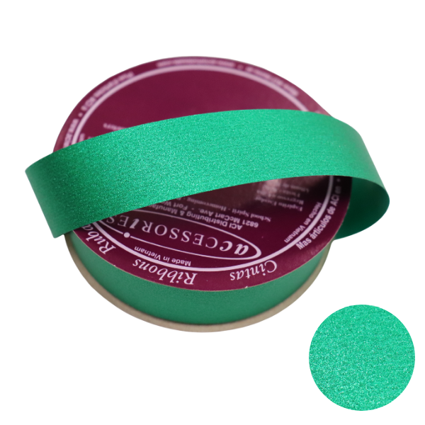 #5 ACI Diamond Glitter Ribbon - 7/8" Wide, 25 Yards Long | 1 Spool
