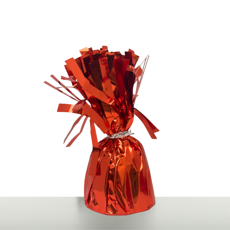 6 Oz AAB Designer Orange Foil Balloon Weight | 1 Count