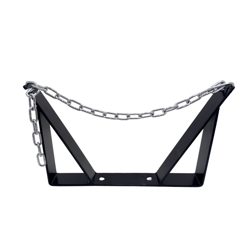 Support de réservoir d'hélium Borosino en acier noir à monter | Durable et abordable !