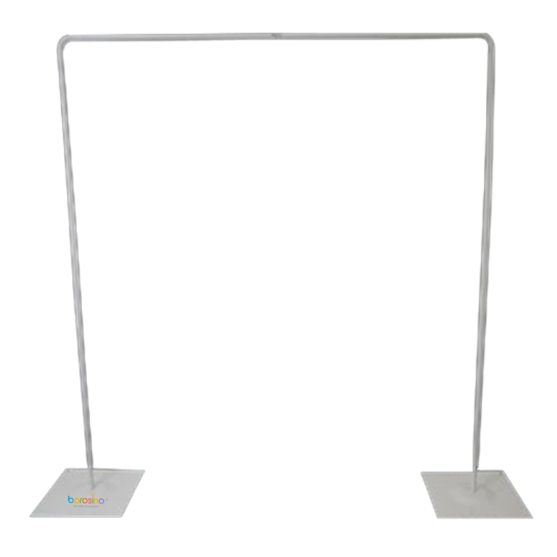 7.5' Borosino Decorative Square Metal Balloon/Backdrop Frame