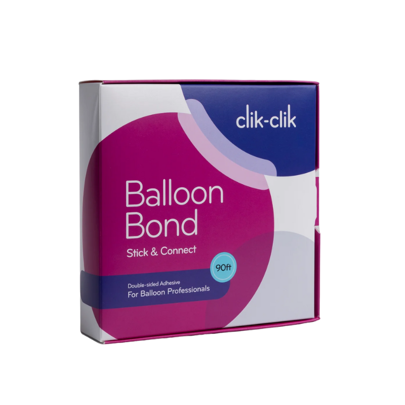 Clik-Clik Balloon Bond- Two Sided Adhesive Strips