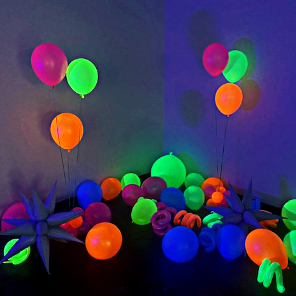 Ballons en latex Sempertex orange néon 24" (WSL) | Lot de 10