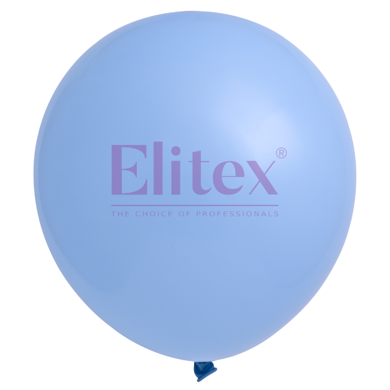 12" Elitex Blue Hawaii Smoothie Round Latex Balloons | 50 Count