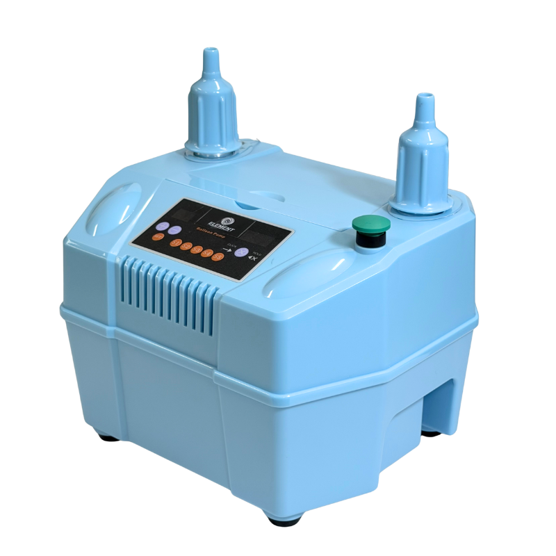 Element Series - Blue Whirlwind Quantitative Precision Inflator | Includes Digital Sizer & Foot Pedal!