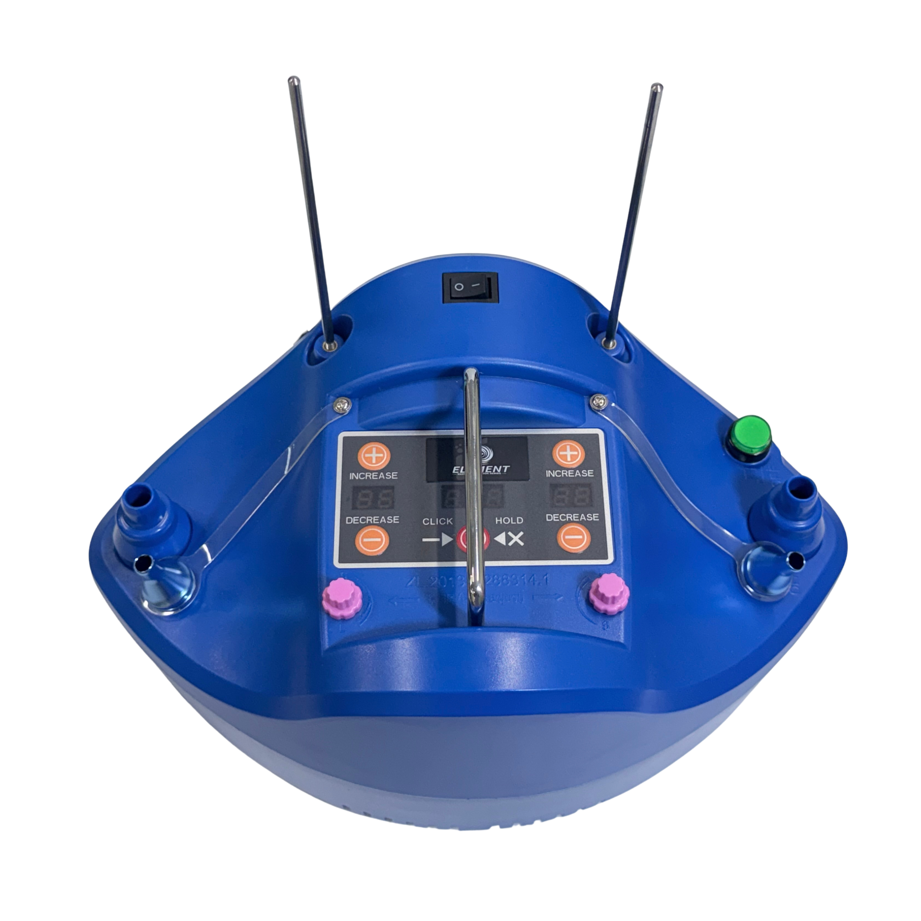 Element Series - Blue Cyclone Digital Precision Inflator With