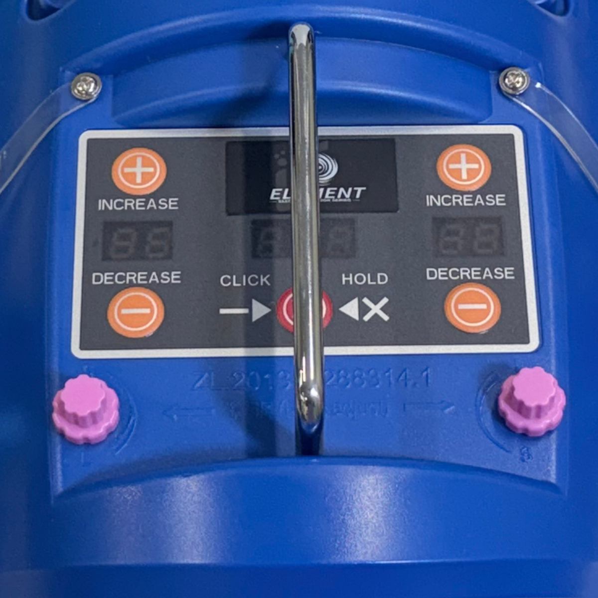 Série Element - Gonfleur numérique de précision Blue Cyclone avec outil de double gonflage