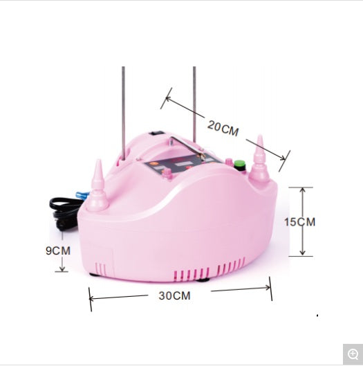 CD-608 Digital Precision Inflator with Double Stuffing Tool Pink