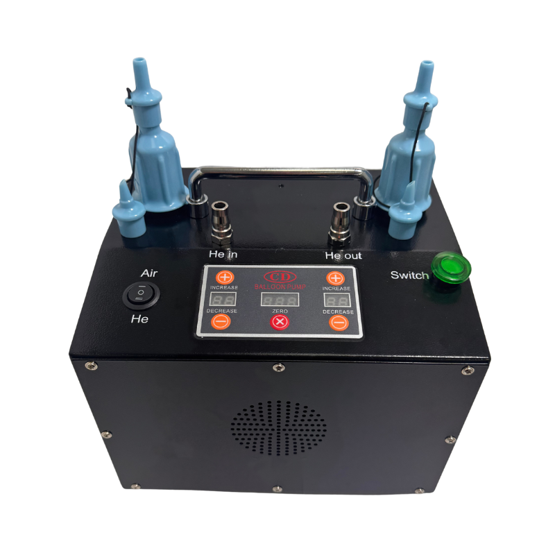 CD-612 Multifunctional Digital Precision Electric Balloon Inflator | Includes Digital Timer & Foot Peddle