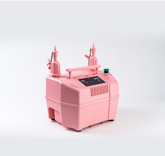 Pink CD-618 Quantitative Electric Balloon Inflator | Includes Digital Sizer & Foot Pedal!