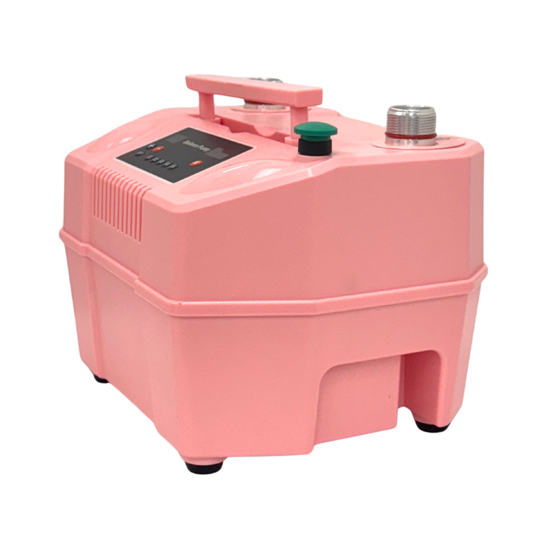 Element Series -Pink Whirlwind Quantitative Precision Inflator | Includes Digital Sizer & Foot Pedal!