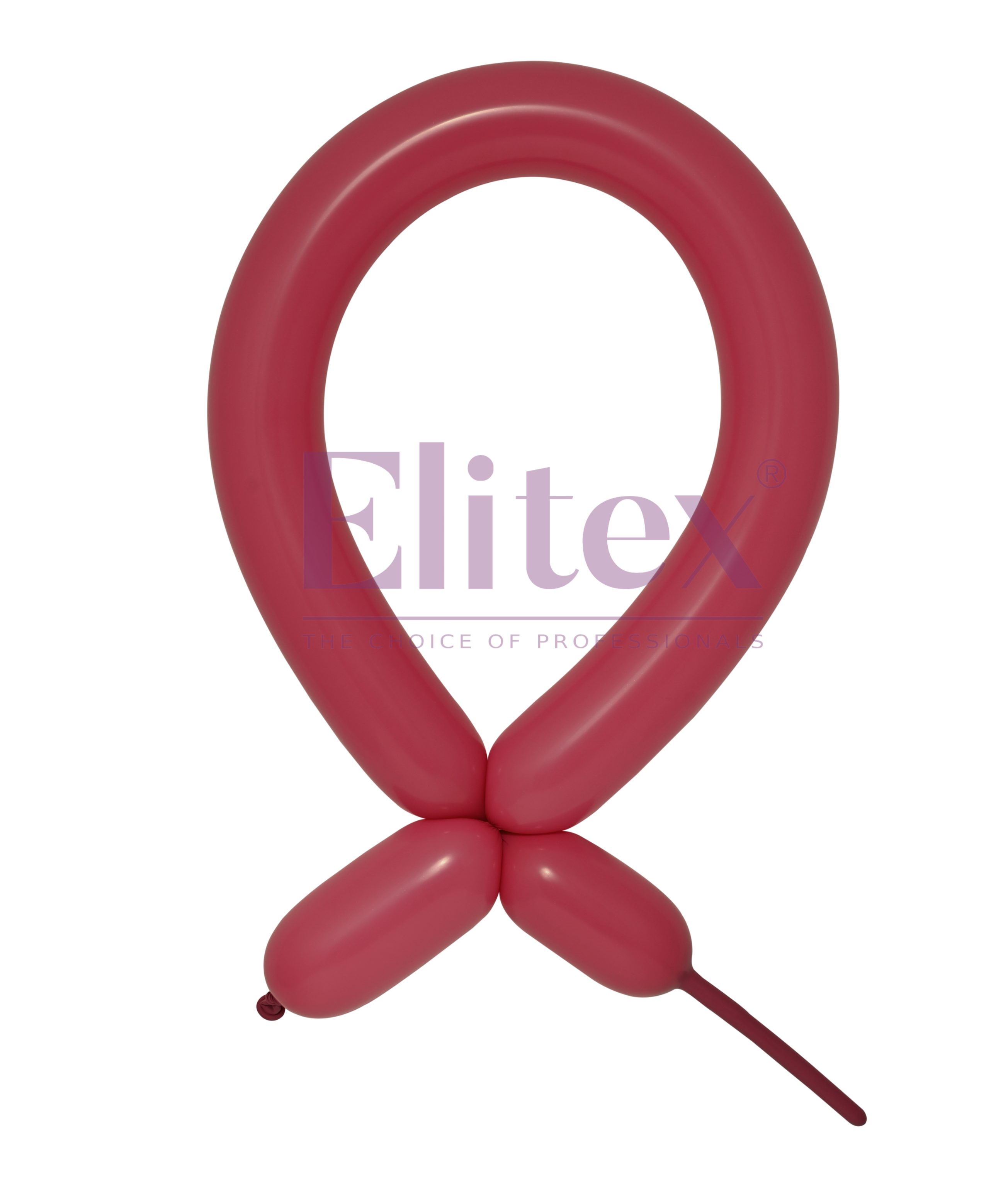 160 Elitex Nozzle Up Cerise Pastel Modeling - Twisting Balloons | 50 Count