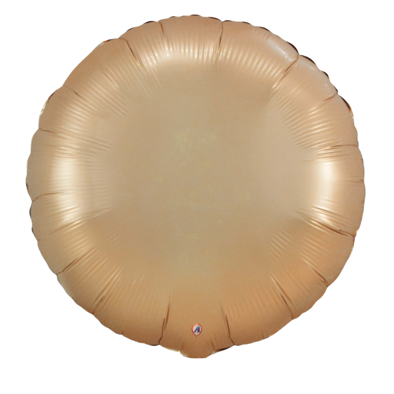 20" AAB Champagne Round Matte Foil Balloon | Buy 5 Or More Save 20%