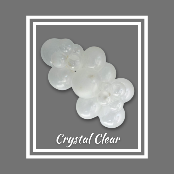 5" TUFTEX Crystal Clear Latex Balloons | 50 Count
