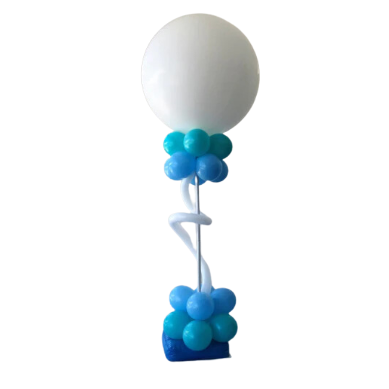 6' Column Kit - Durable, Lightweight Steel | 1 Column - Balloons Sold Separately
