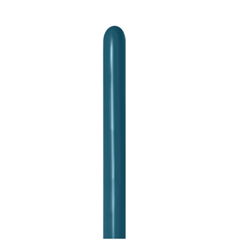 260s Sempertex Deluxe Deep Teal Twisting - Entertainer Balloons | 50 Count