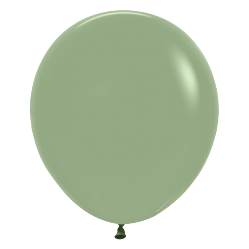 18" Sempertex Deluxe Eucalyptus Latex Balloons | 25 Count