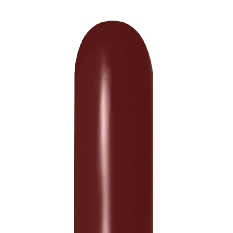 260s Sempertex Deluxe Merlot Twisting - Entertainer Balloons | 50 Count