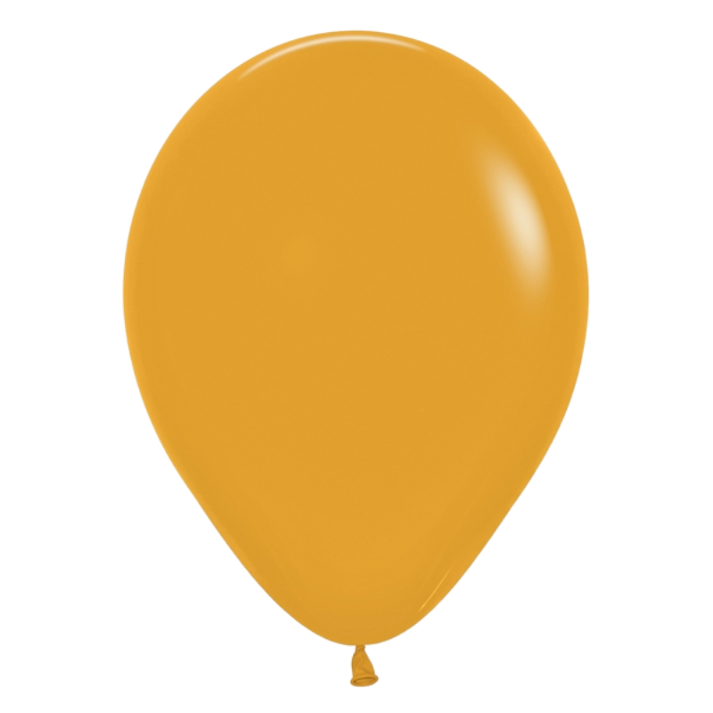 11" Sempertex Deluxe Mustard Latex Balloons | 100 Count