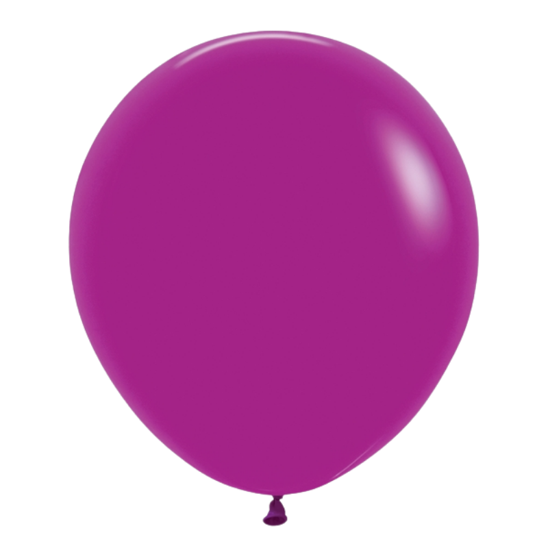 18" Sempertex Deluxe Purple Orchid Latex Balloons | 25 Count