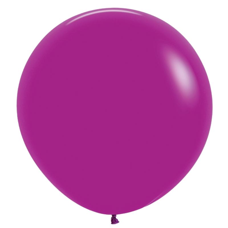 24" Sempertex Deluxe Purple Orchid Latex Balloons | 10 Count